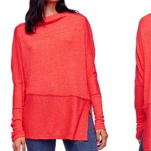 Free People Oversized Off Shoulder Tunic XS